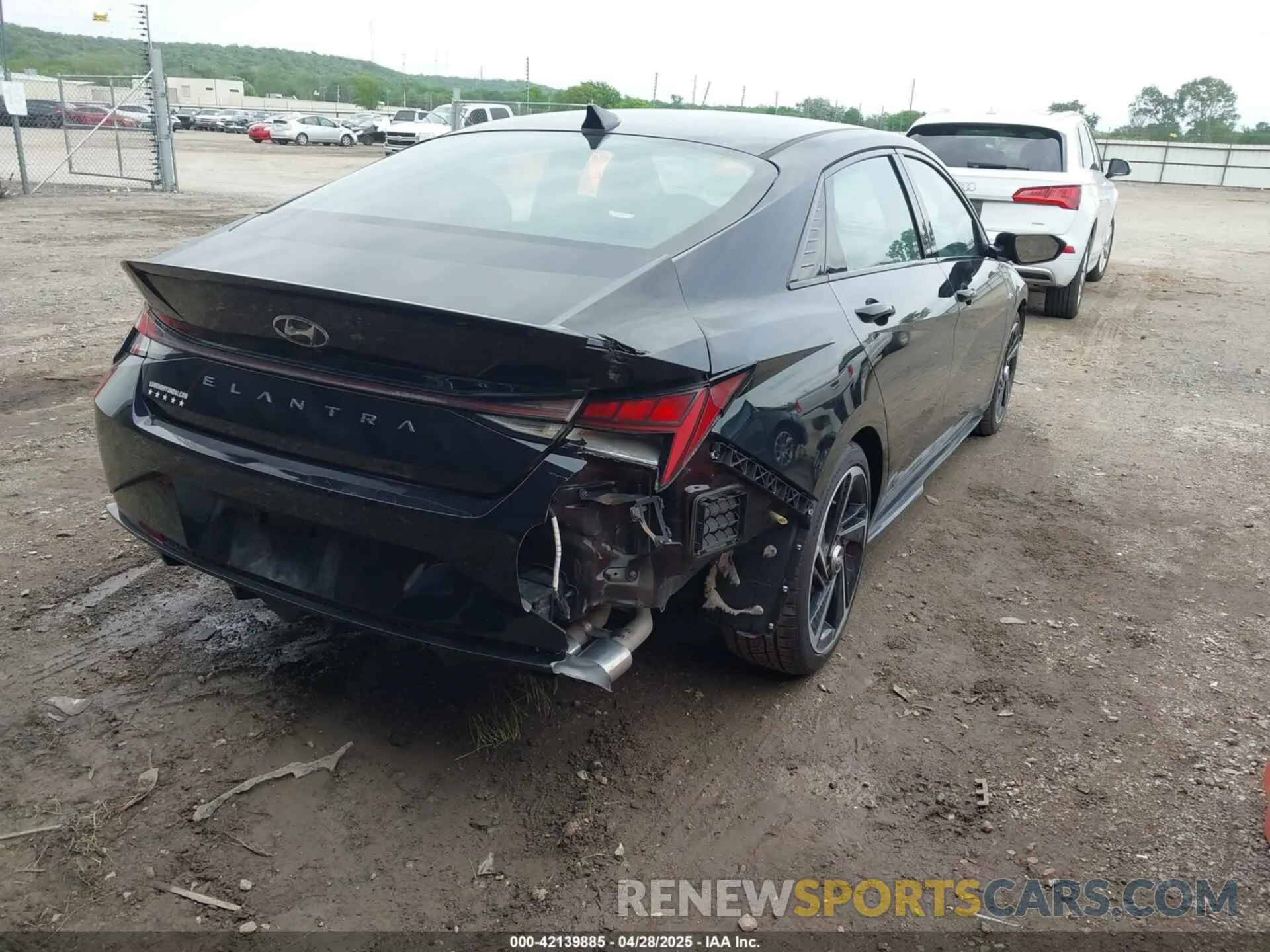 4 Photograph of a damaged car KMHLR4AF4NU267277 HYUNDAI ELANTRA 2022