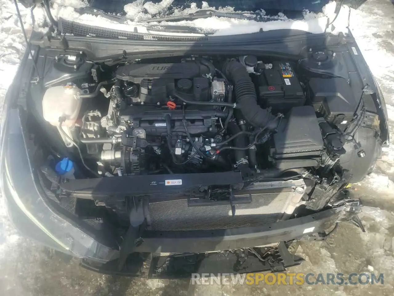 11 Photograph of a damaged car KMHLR4AF4NU272866 HYUNDAI ELANTRA 2022