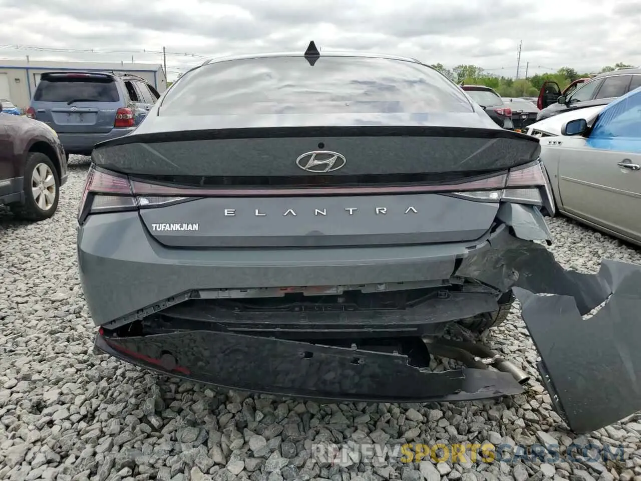 6 Photograph of a damaged car KMHLR4AF5NU230965 HYUNDAI ELANTRA 2022