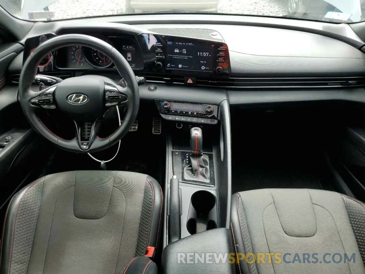 8 Photograph of a damaged car KMHLR4AF5NU230965 HYUNDAI ELANTRA 2022