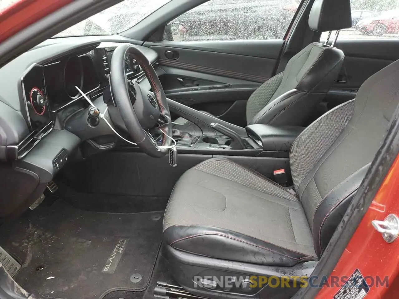 7 Photograph of a damaged car KMHLR4AF7NU244396 HYUNDAI ELANTRA 2022