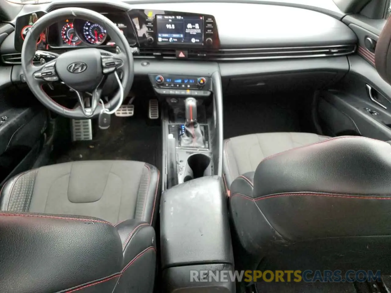8 Photograph of a damaged car KMHLR4AF7NU244396 HYUNDAI ELANTRA 2022