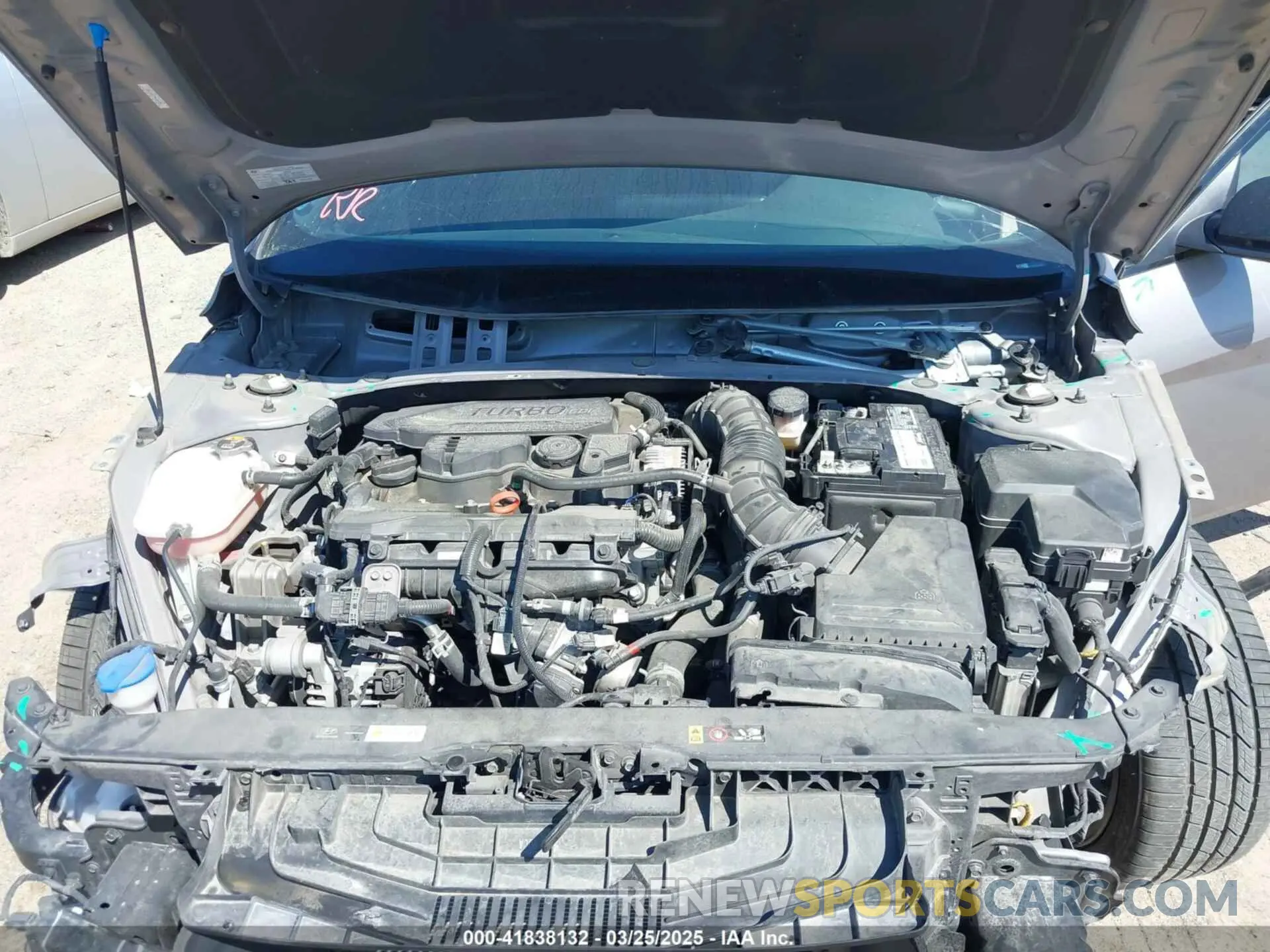 10 Photograph of a damaged car KMHLR4AF7NU346961 HYUNDAI ELANTRA 2022