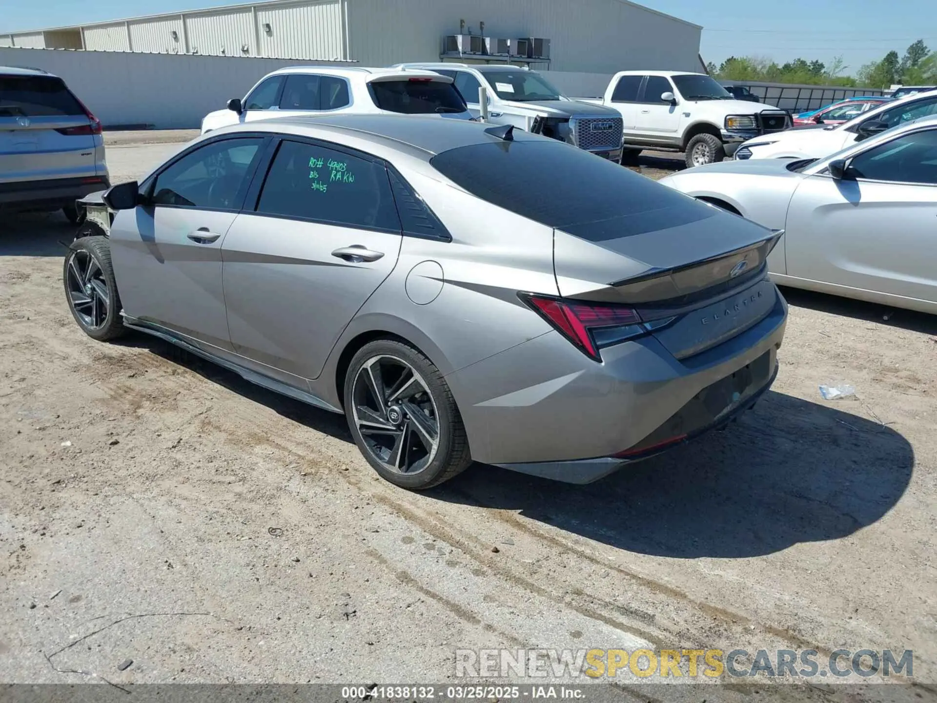 3 Photograph of a damaged car KMHLR4AF7NU346961 HYUNDAI ELANTRA 2022