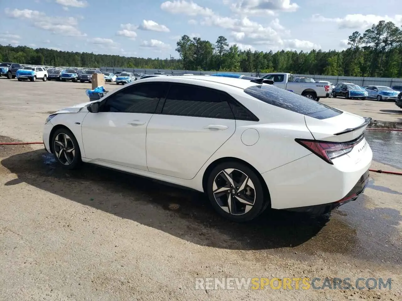 2 Photograph of a damaged car KMHLR4AF9NU304775 HYUNDAI ELANTRA 2022