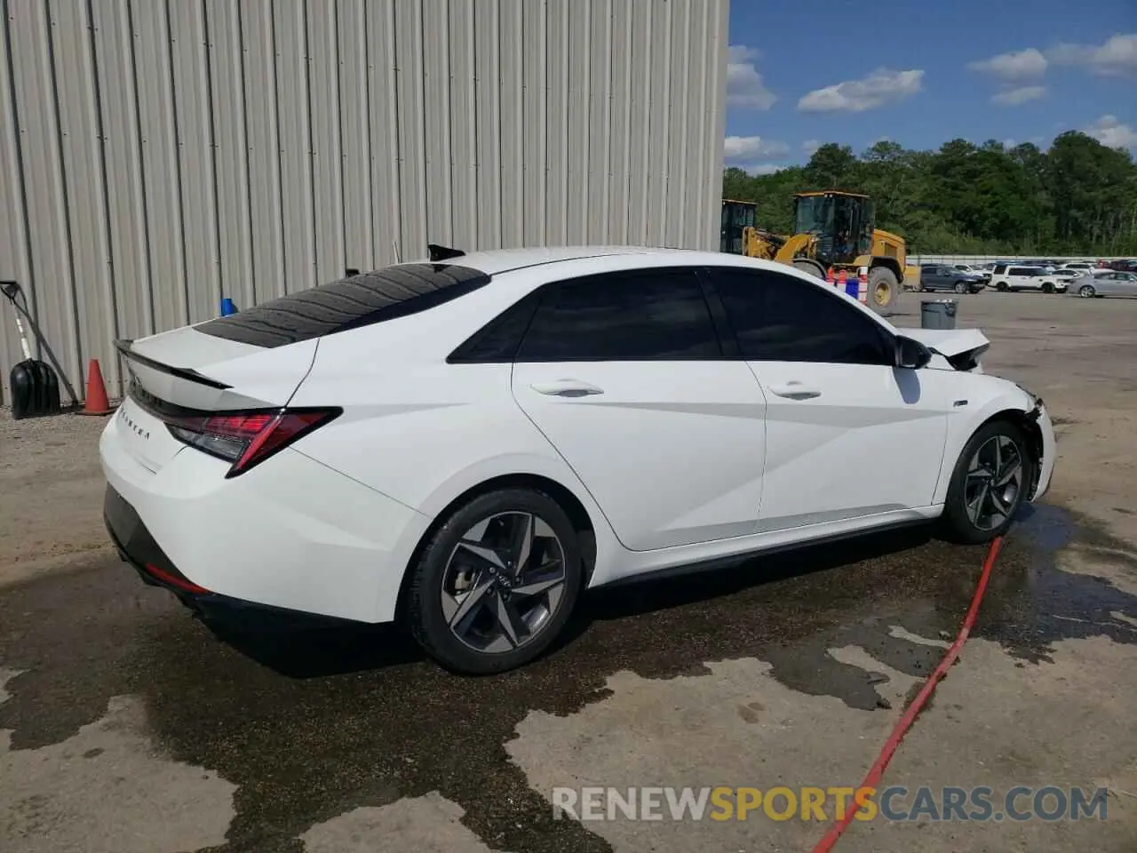 3 Photograph of a damaged car KMHLR4AF9NU304775 HYUNDAI ELANTRA 2022