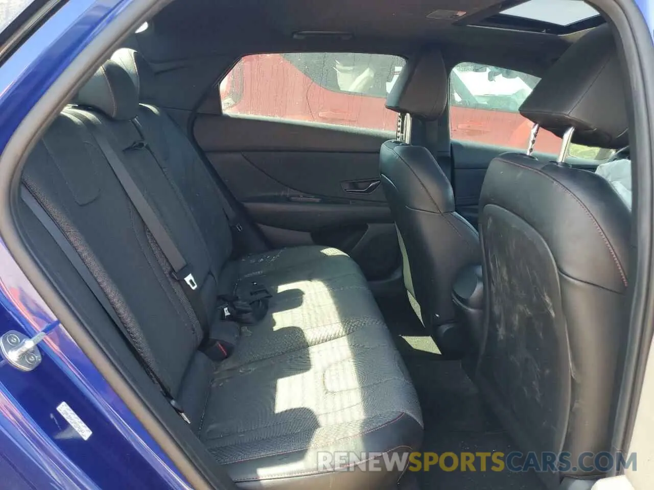 10 Photograph of a damaged car KMHLR4AFXNU236163 HYUNDAI ELANTRA 2022