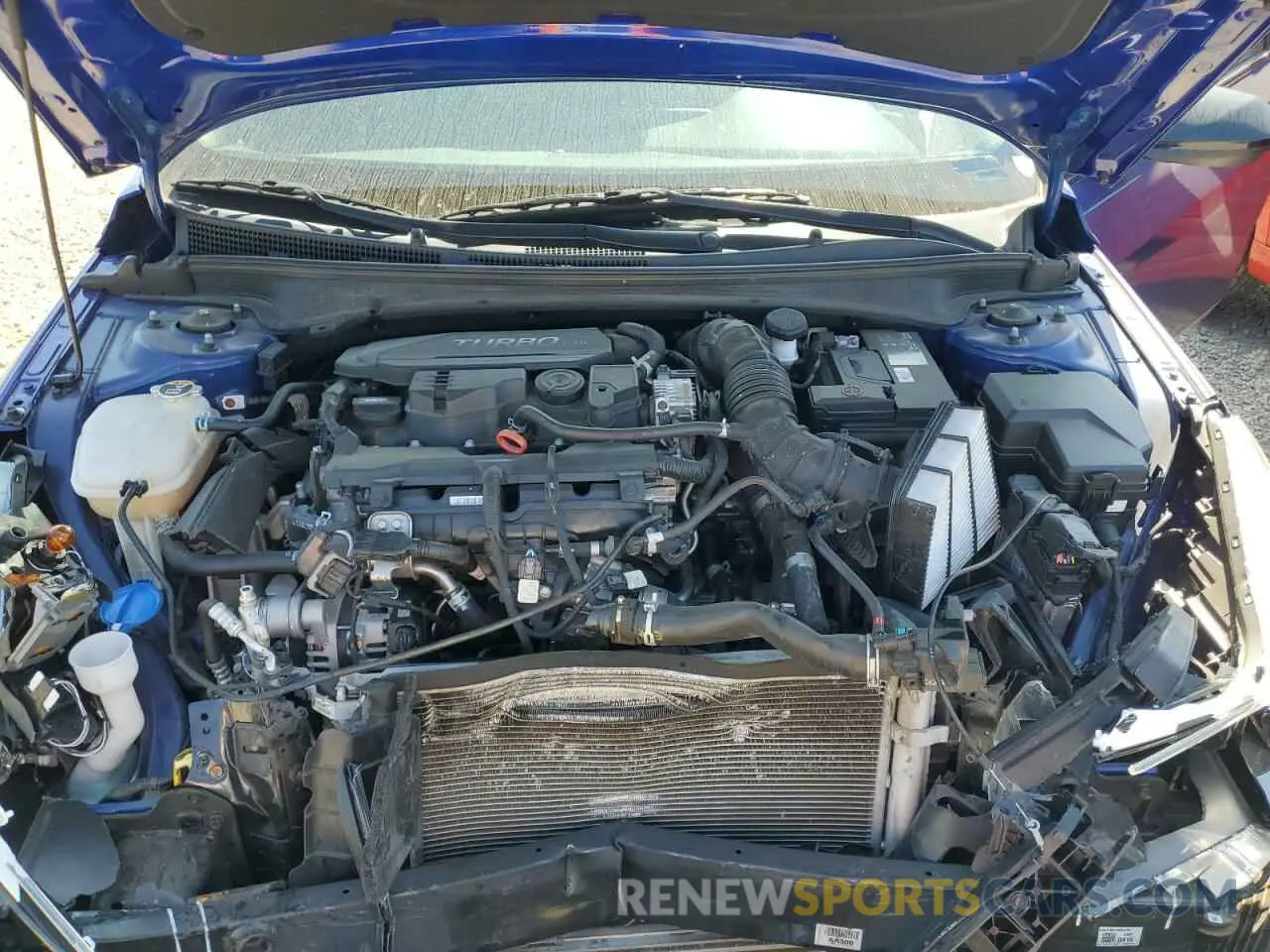 11 Photograph of a damaged car KMHLR4AFXNU236163 HYUNDAI ELANTRA 2022
