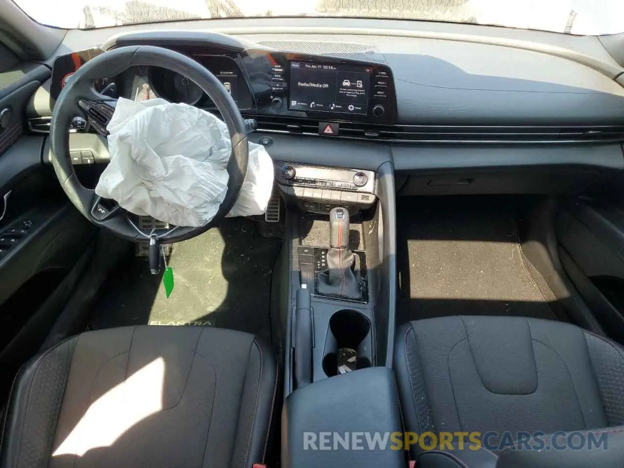 8 Photograph of a damaged car KMHLR4AFXNU236163 HYUNDAI ELANTRA 2022