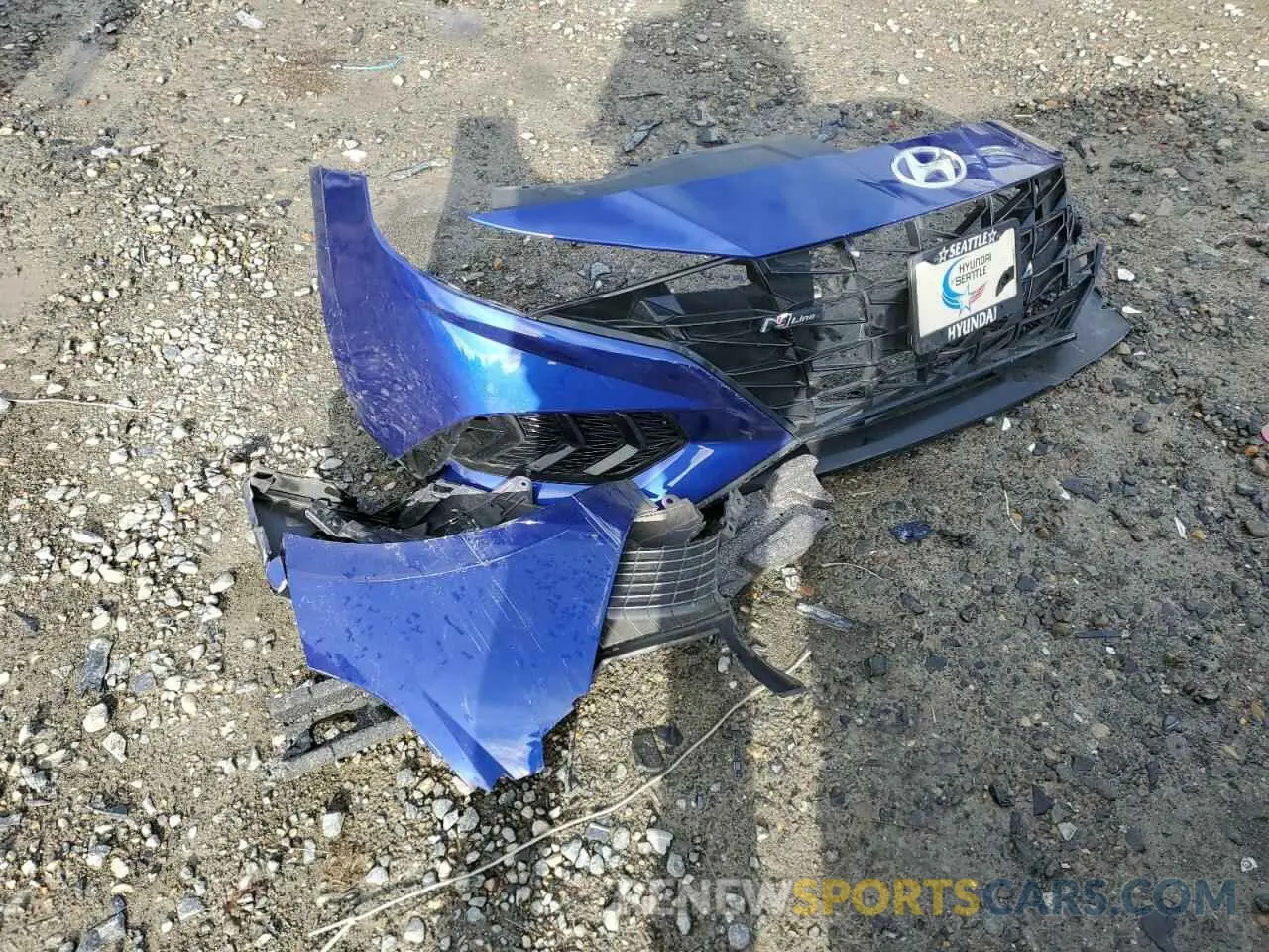 12 Photograph of a damaged car KMHLR4AFXNU241122 HYUNDAI ELANTRA 2022
