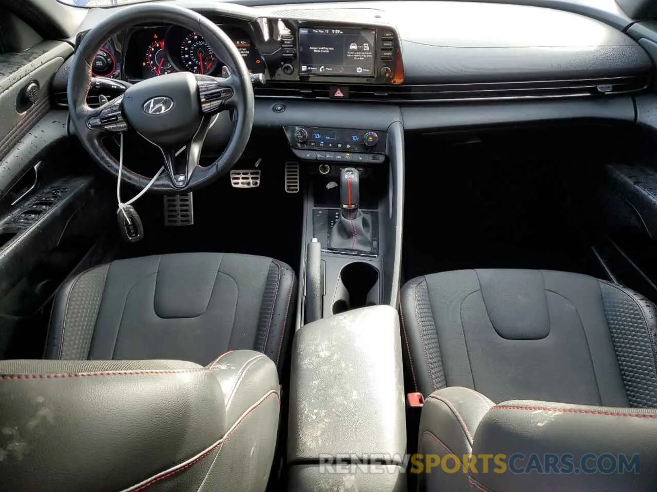 8 Photograph of a damaged car KMHLR4AFXNU241122 HYUNDAI ELANTRA 2022