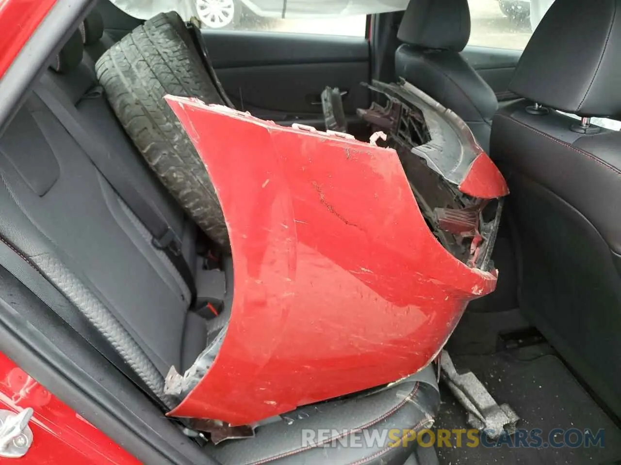 12 Photograph of a damaged car KMHLR4AFXNU305269 HYUNDAI ELANTRA 2022