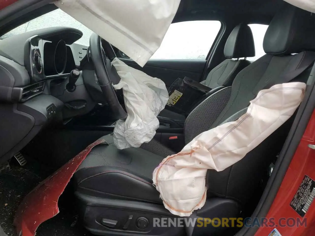 7 Photograph of a damaged car KMHLR4AFXNU305269 HYUNDAI ELANTRA 2022