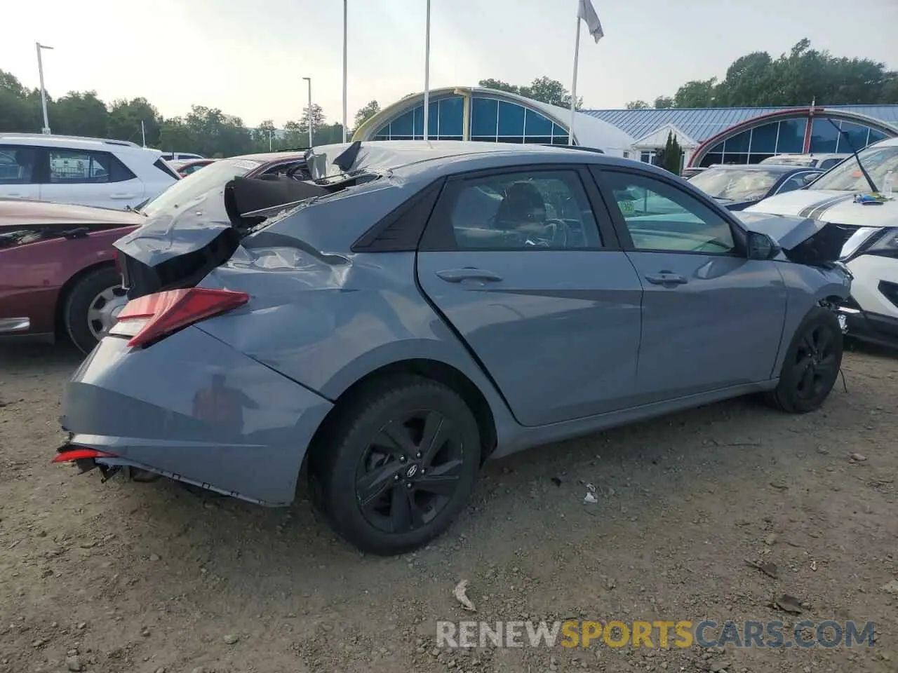 3 Photograph of a damaged car KMHLS4AG1NU253463 HYUNDAI ELANTRA 2022