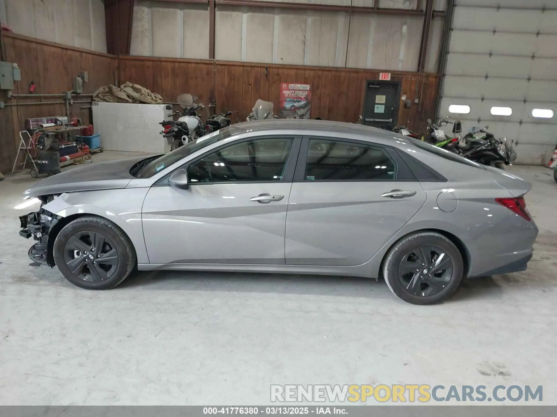 14 Photograph of a damaged car KMHLS4AG1NU307750 HYUNDAI ELANTRA 2022