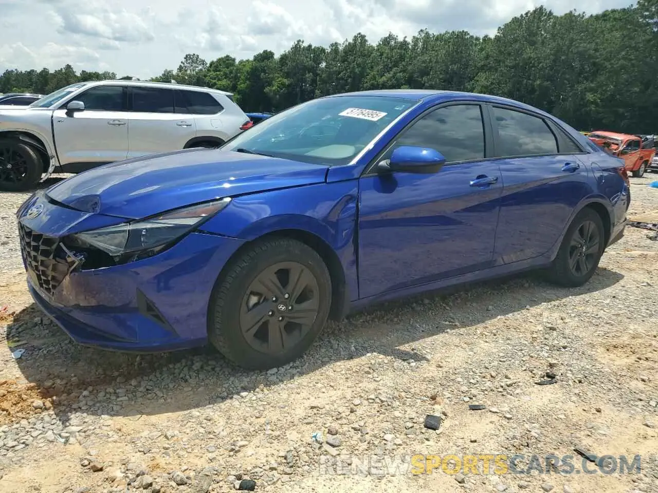 1 Photograph of a damaged car KMHLS4AG2NU306719 HYUNDAI ELANTRA 2022
