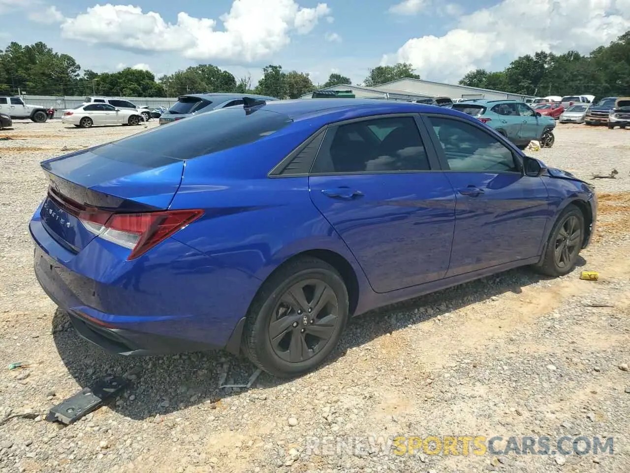 3 Photograph of a damaged car KMHLS4AG2NU306719 HYUNDAI ELANTRA 2022