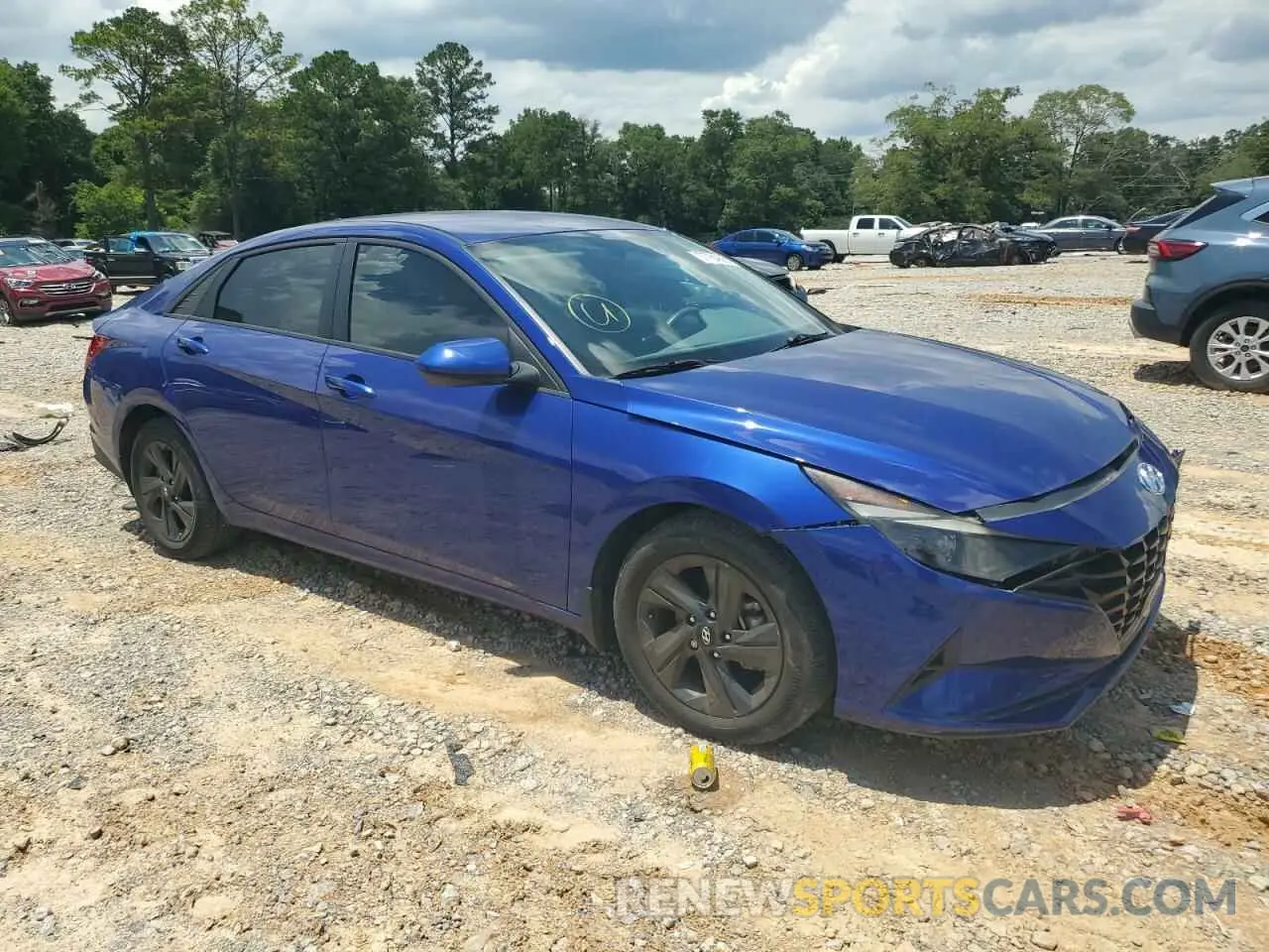 4 Photograph of a damaged car KMHLS4AG2NU306719 HYUNDAI ELANTRA 2022