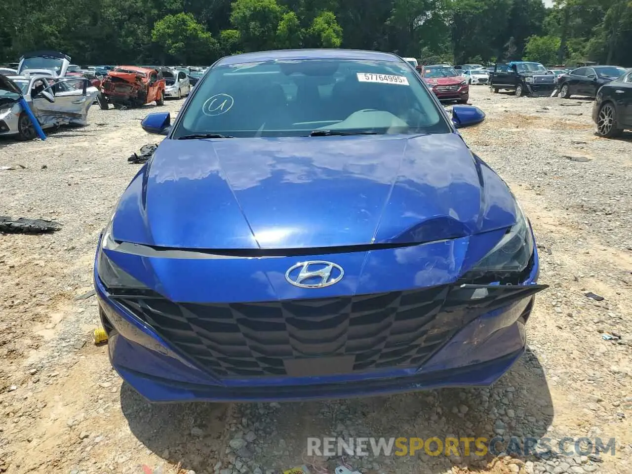 5 Photograph of a damaged car KMHLS4AG2NU306719 HYUNDAI ELANTRA 2022