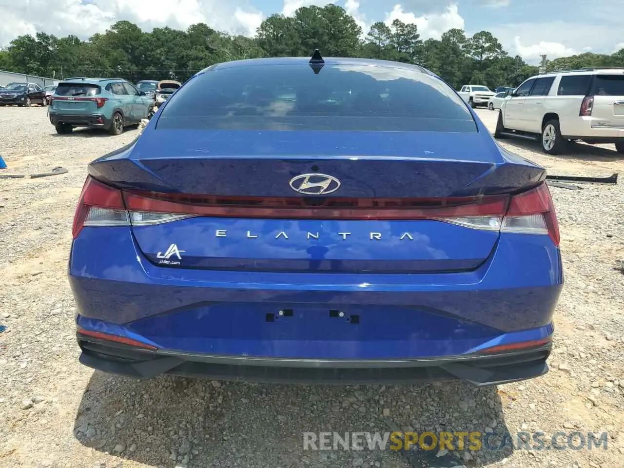 6 Photograph of a damaged car KMHLS4AG2NU306719 HYUNDAI ELANTRA 2022