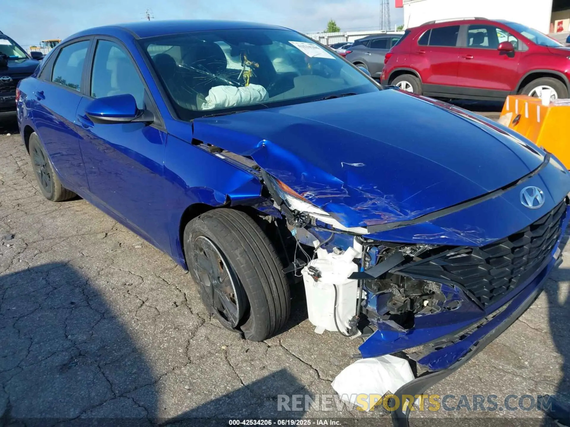 6 Photograph of a damaged car KMHLS4AG2NU367617 HYUNDAI ELANTRA 2022