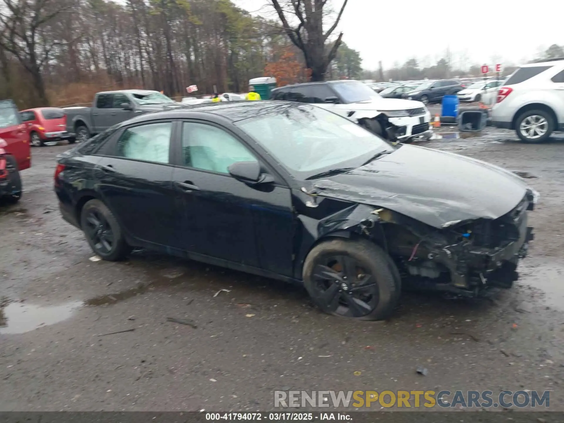 13 Photograph of a damaged car KMHLS4AG3NU243663 HYUNDAI ELANTRA 2022