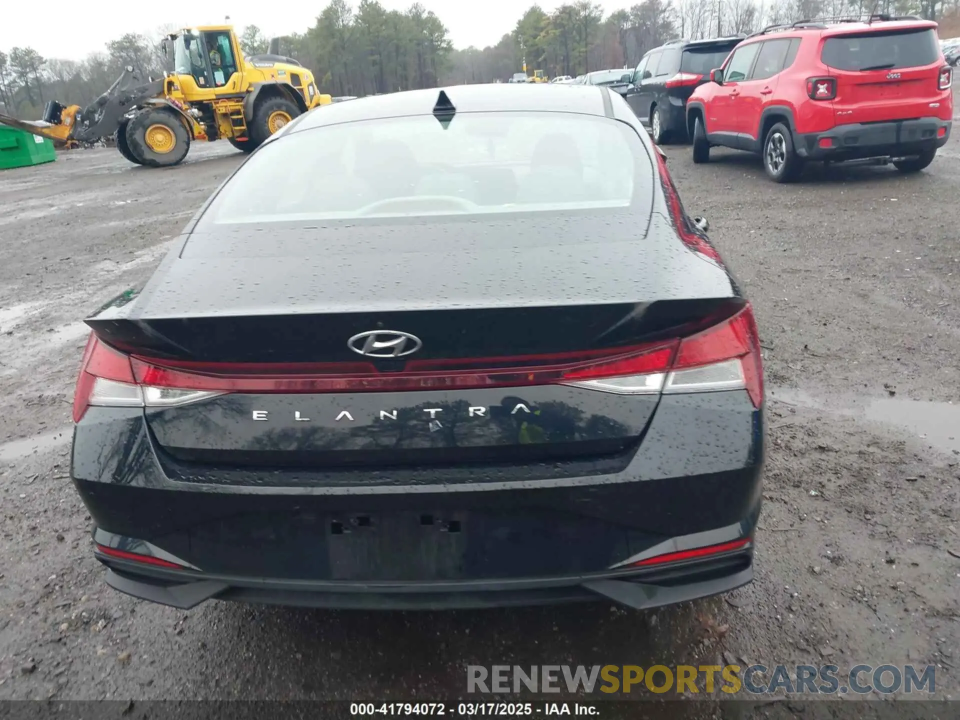 16 Photograph of a damaged car KMHLS4AG3NU243663 HYUNDAI ELANTRA 2022