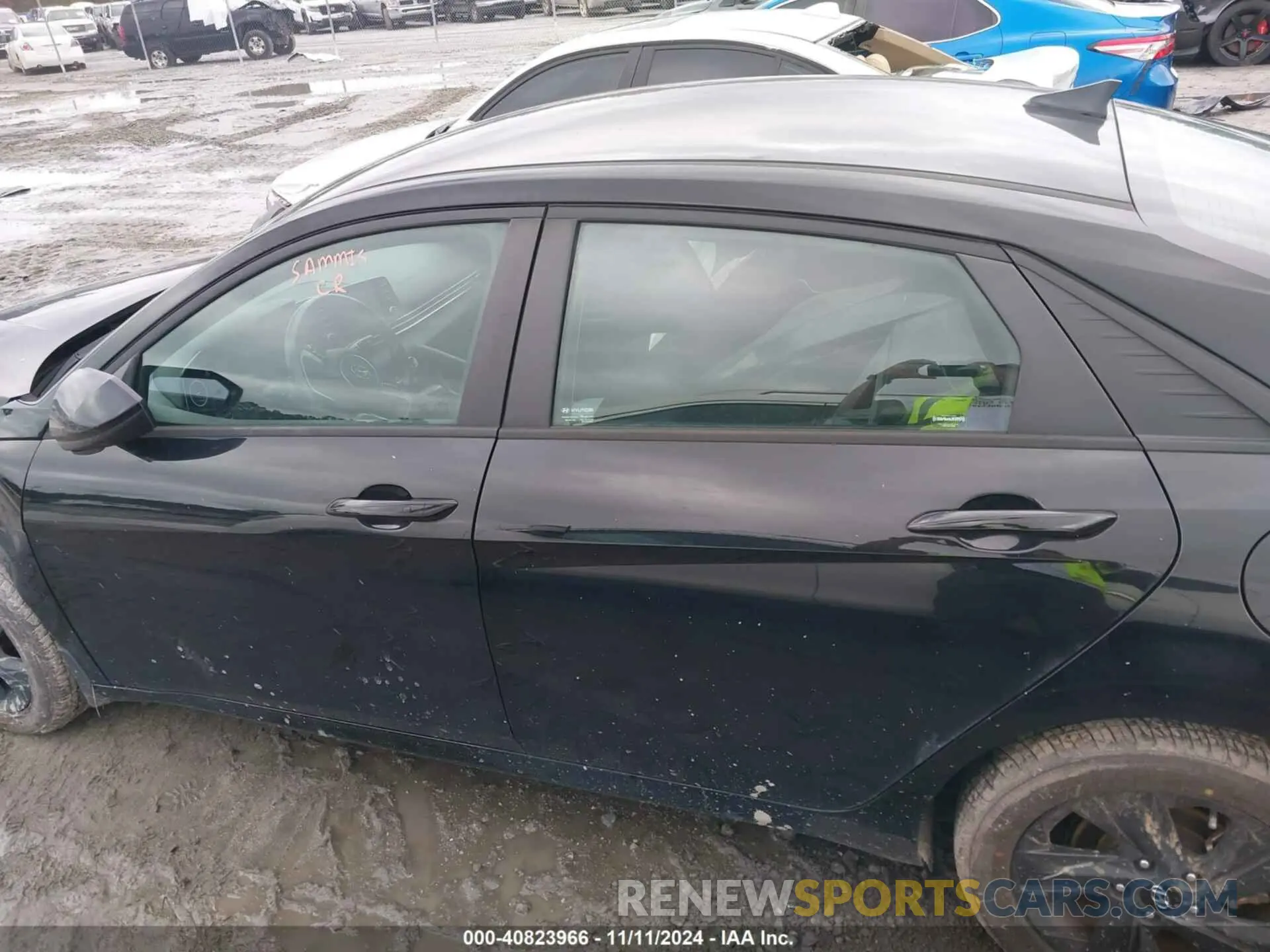 14 Photograph of a damaged car KMHLS4AG3NU313050 HYUNDAI ELANTRA 2022