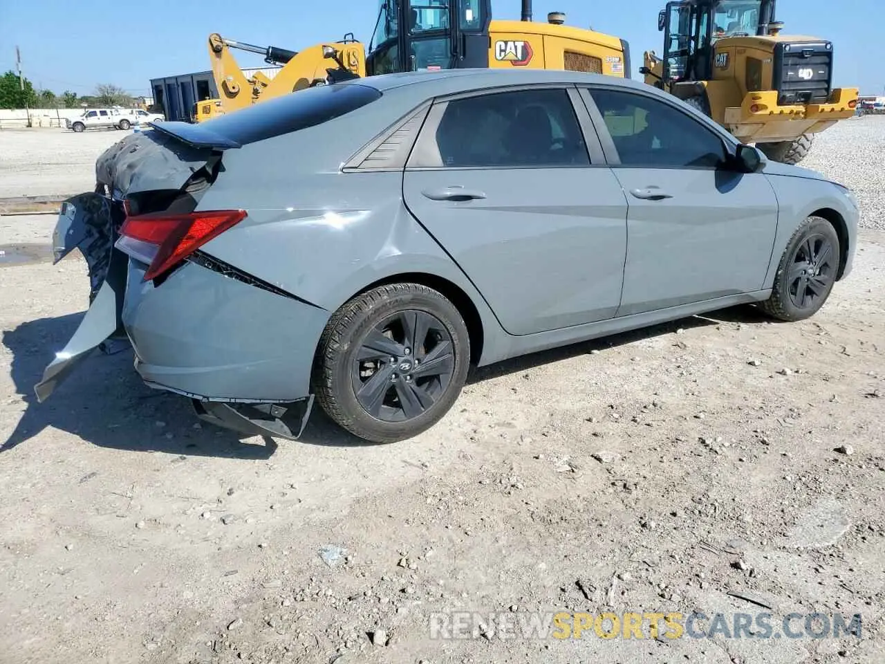 3 Photograph of a damaged car KMHLS4AG4NU217170 HYUNDAI ELANTRA 2022