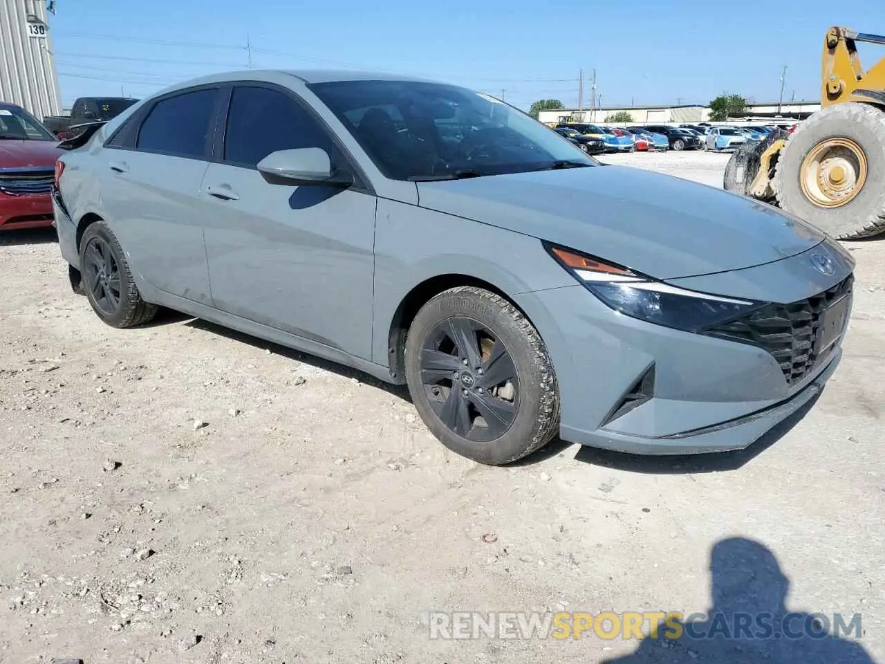 4 Photograph of a damaged car KMHLS4AG4NU217170 HYUNDAI ELANTRA 2022