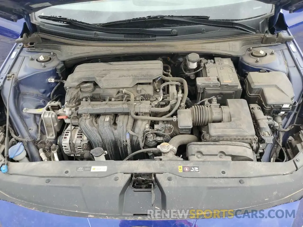 11 Photograph of a damaged car KMHLS4AG5NU245558 HYUNDAI ELANTRA 2022