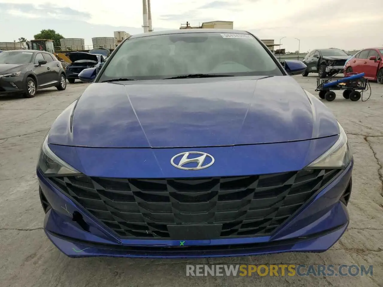 5 Photograph of a damaged car KMHLS4AG5NU245558 HYUNDAI ELANTRA 2022