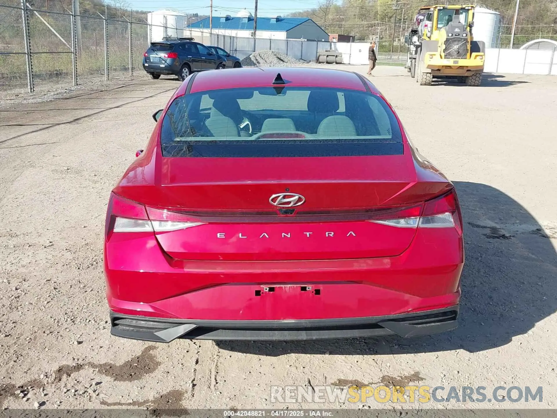 17 Photograph of a damaged car KMHLS4AG5NU288782 HYUNDAI ELANTRA 2022