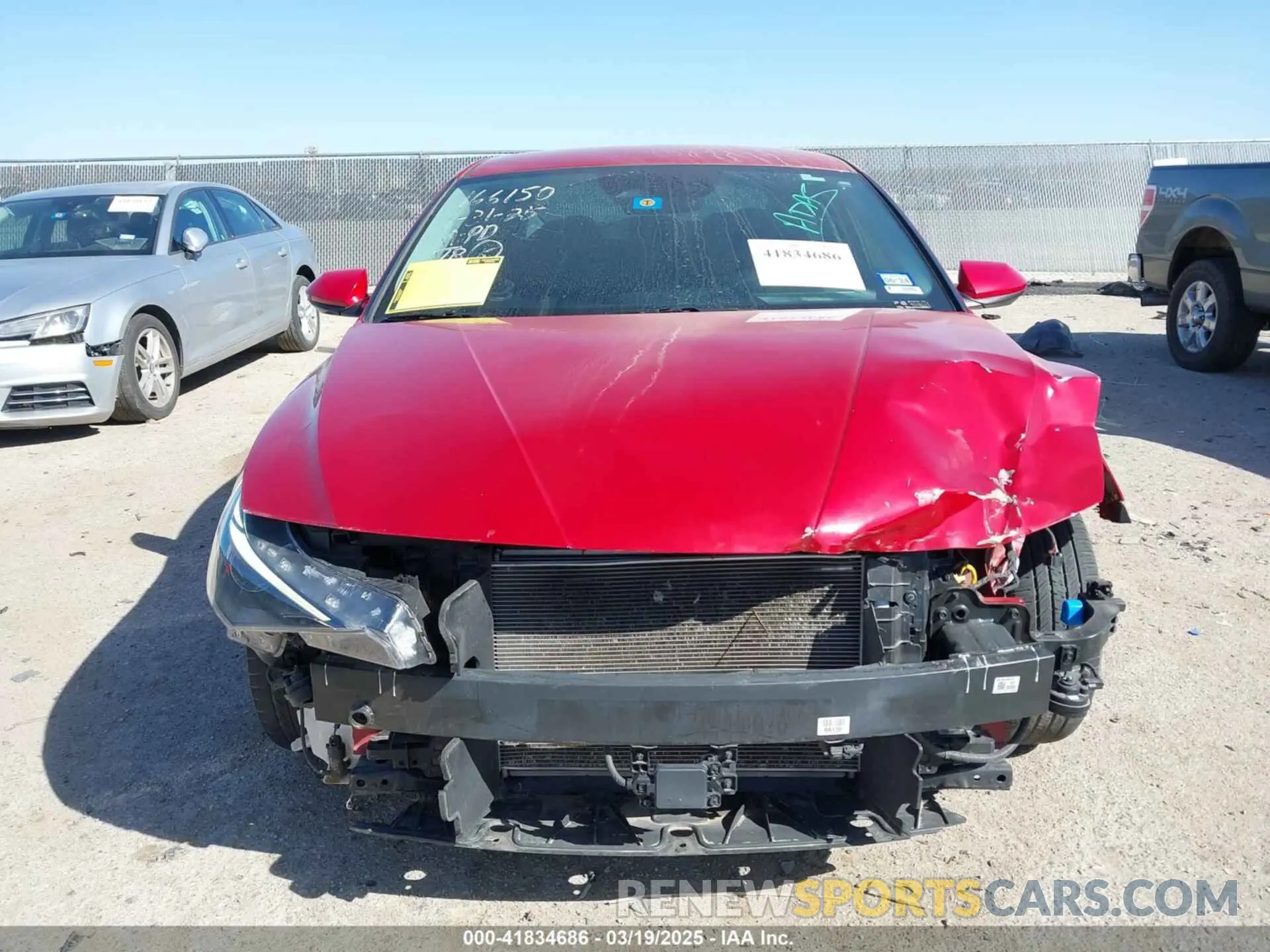 13 Photograph of a damaged car KMHLS4AG6NU337004 HYUNDAI ELANTRA 2022