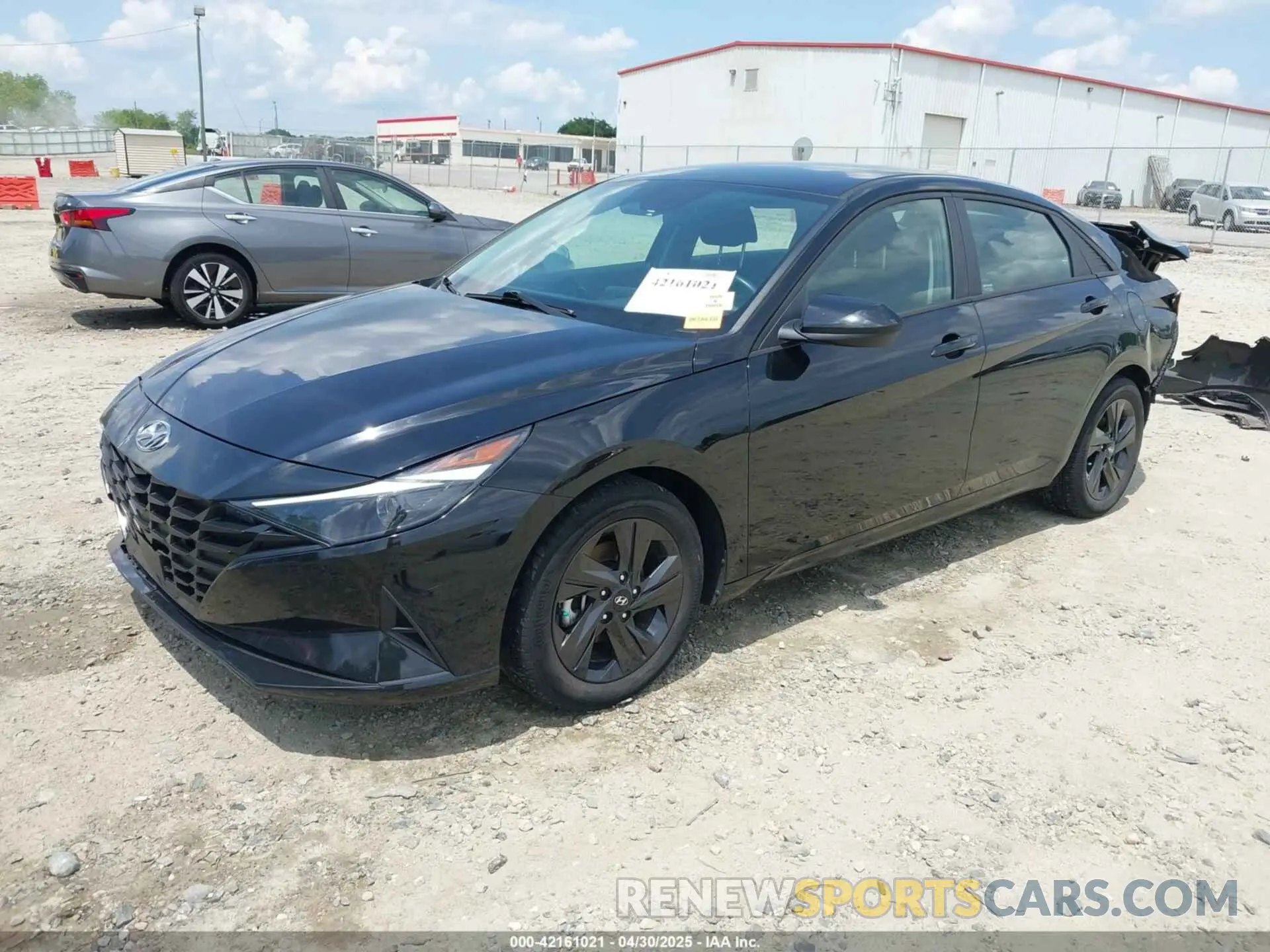 2 Photograph of a damaged car KMHLS4AG7NU217468 HYUNDAI ELANTRA 2022
