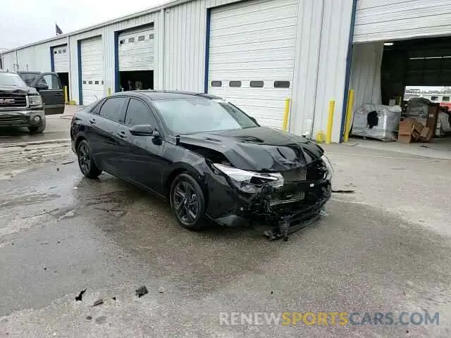14 Photograph of a damaged car KMHLS4AG7NU253516 HYUNDAI ELANTRA 2022