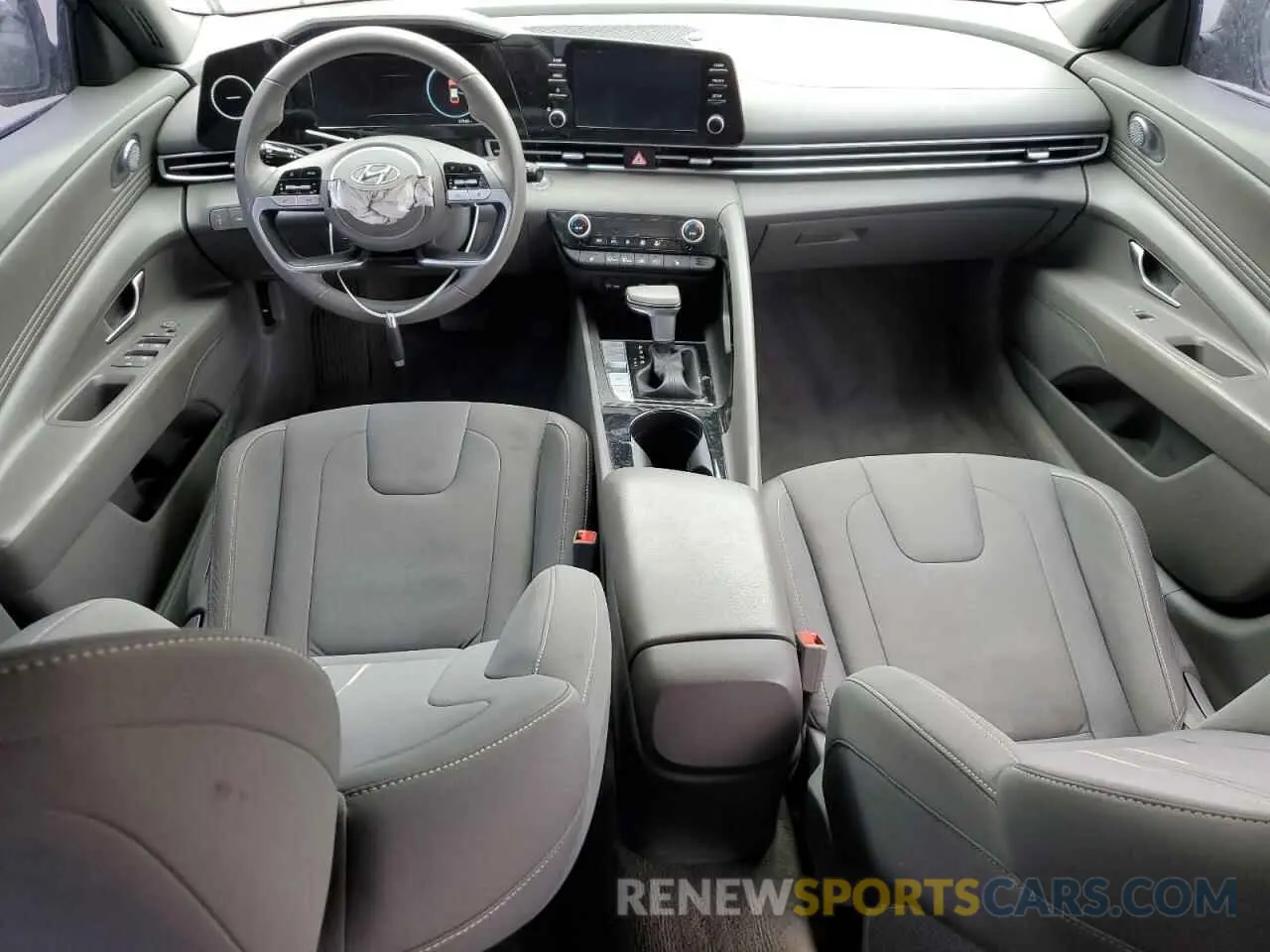 8 Photograph of a damaged car KMHLS4AG7NU253516 HYUNDAI ELANTRA 2022
