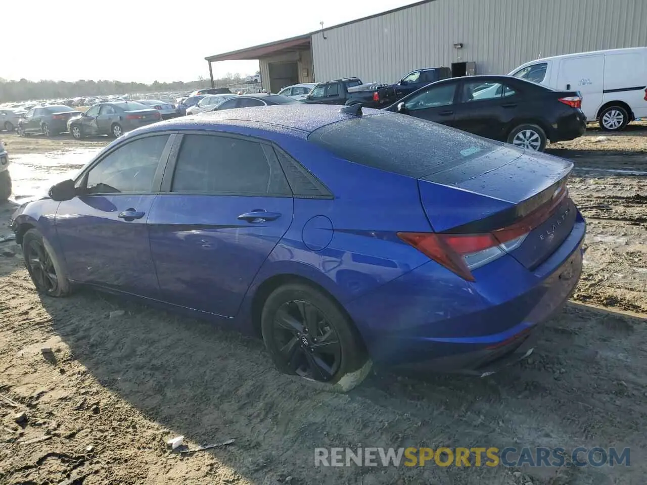 2 Photograph of a damaged car KMHLS4AG7NU282904 HYUNDAI ELANTRA 2022