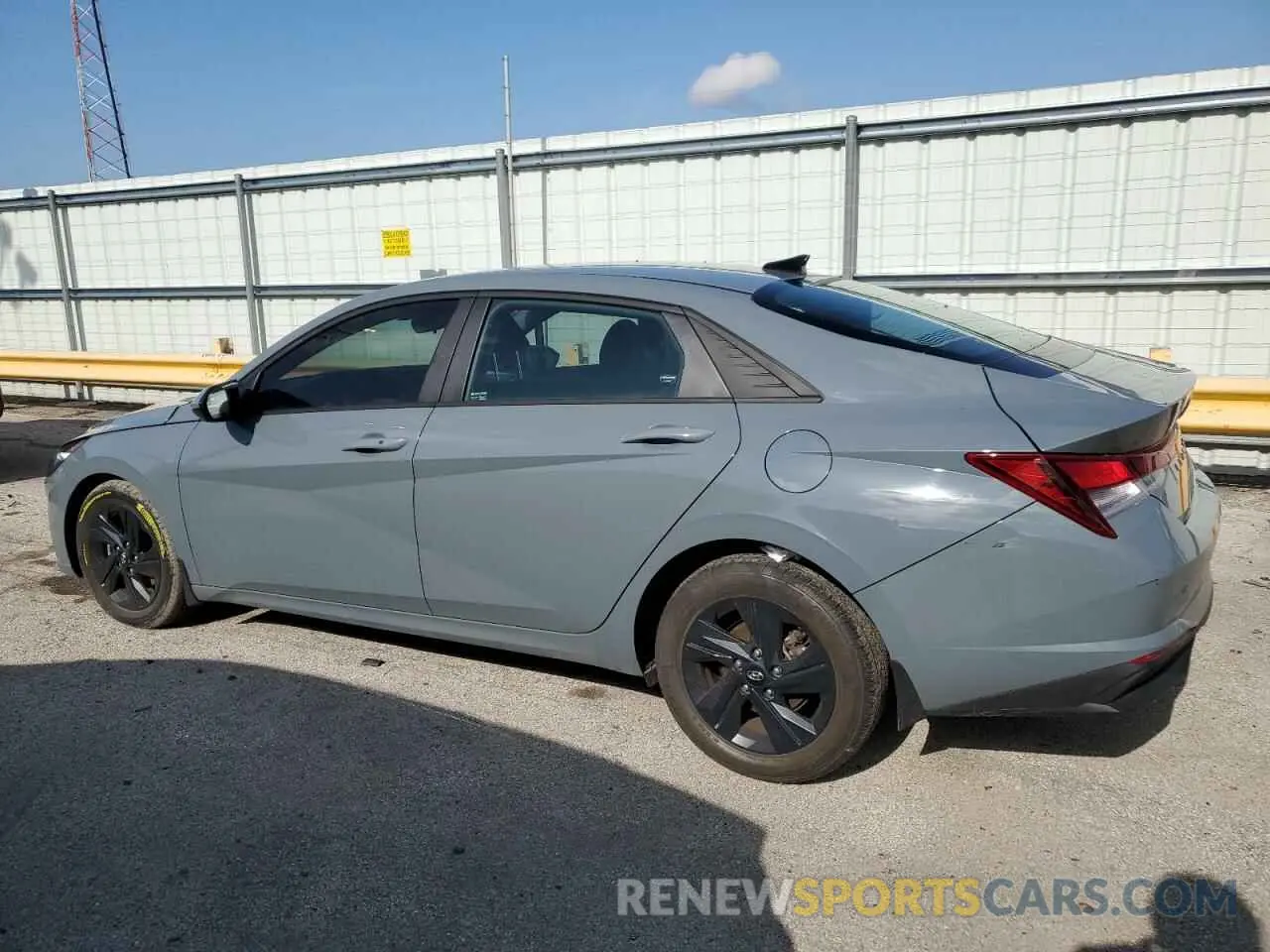 2 Photograph of a damaged car KMHLS4AG7NU302164 HYUNDAI ELANTRA 2022
