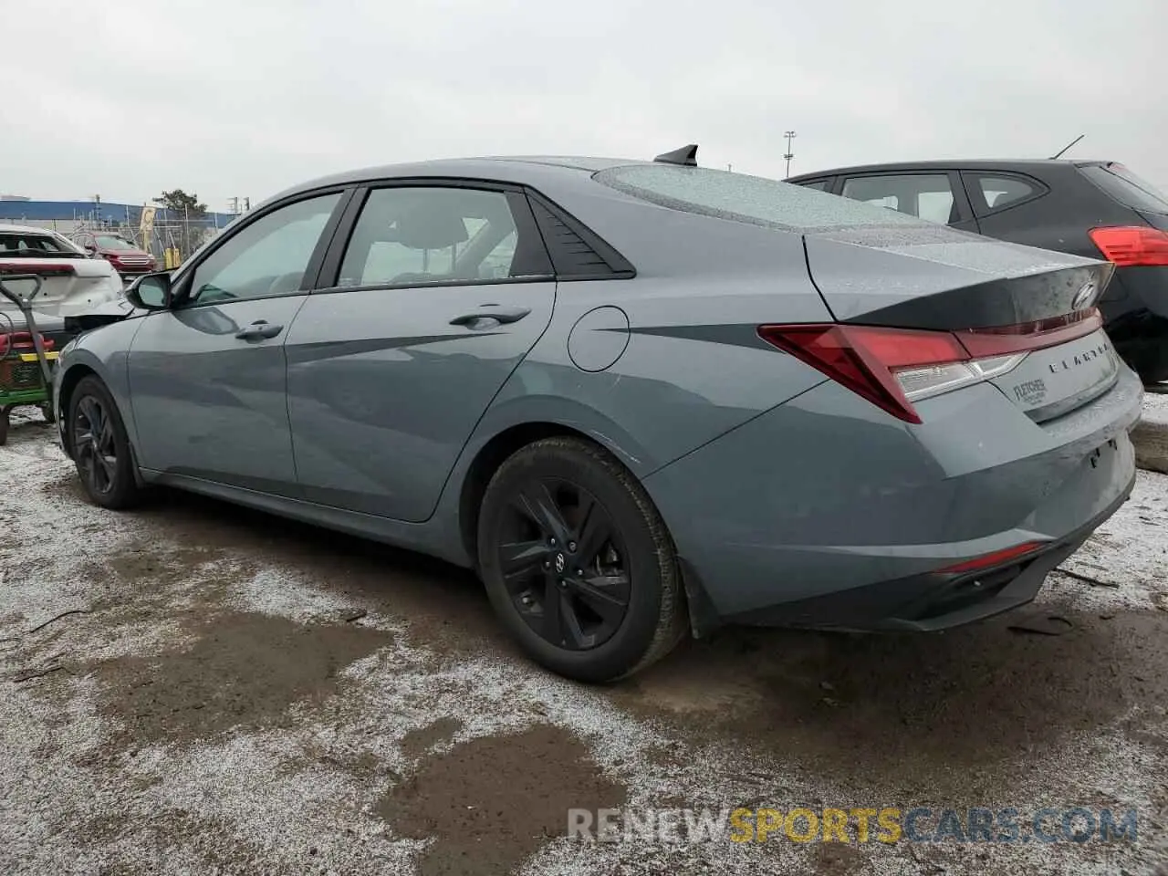 2 Photograph of a damaged car KMHLS4AG8NU264234 HYUNDAI ELANTRA 2022