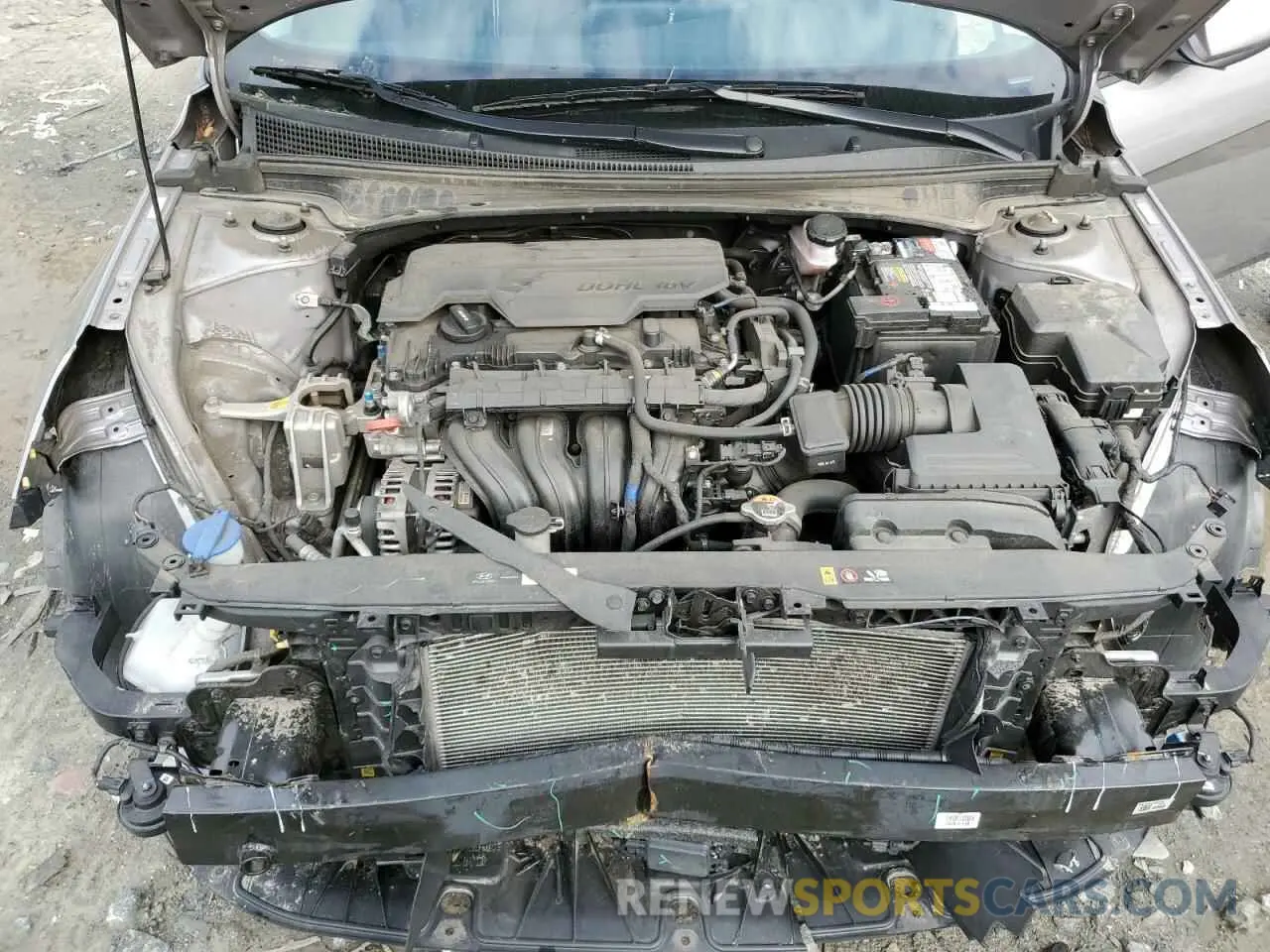 11 Photograph of a damaged car KMHLS4AG8NU317742 HYUNDAI ELANTRA 2022