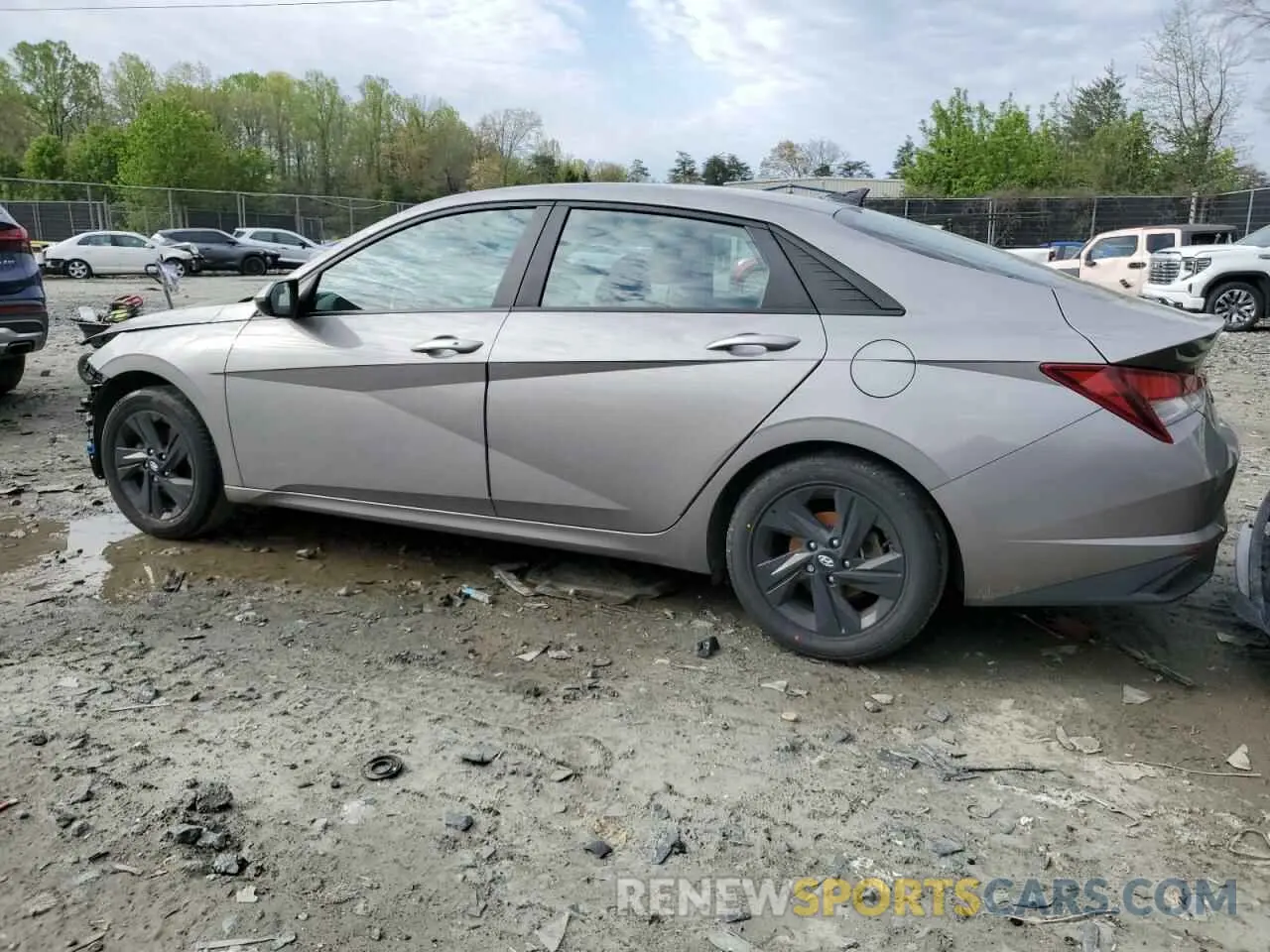 2 Photograph of a damaged car KMHLS4AG8NU317742 HYUNDAI ELANTRA 2022