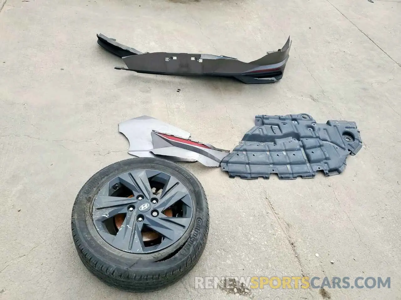 12 Photograph of a damaged car KMHLS4AG8NU336419 HYUNDAI ELANTRA 2022