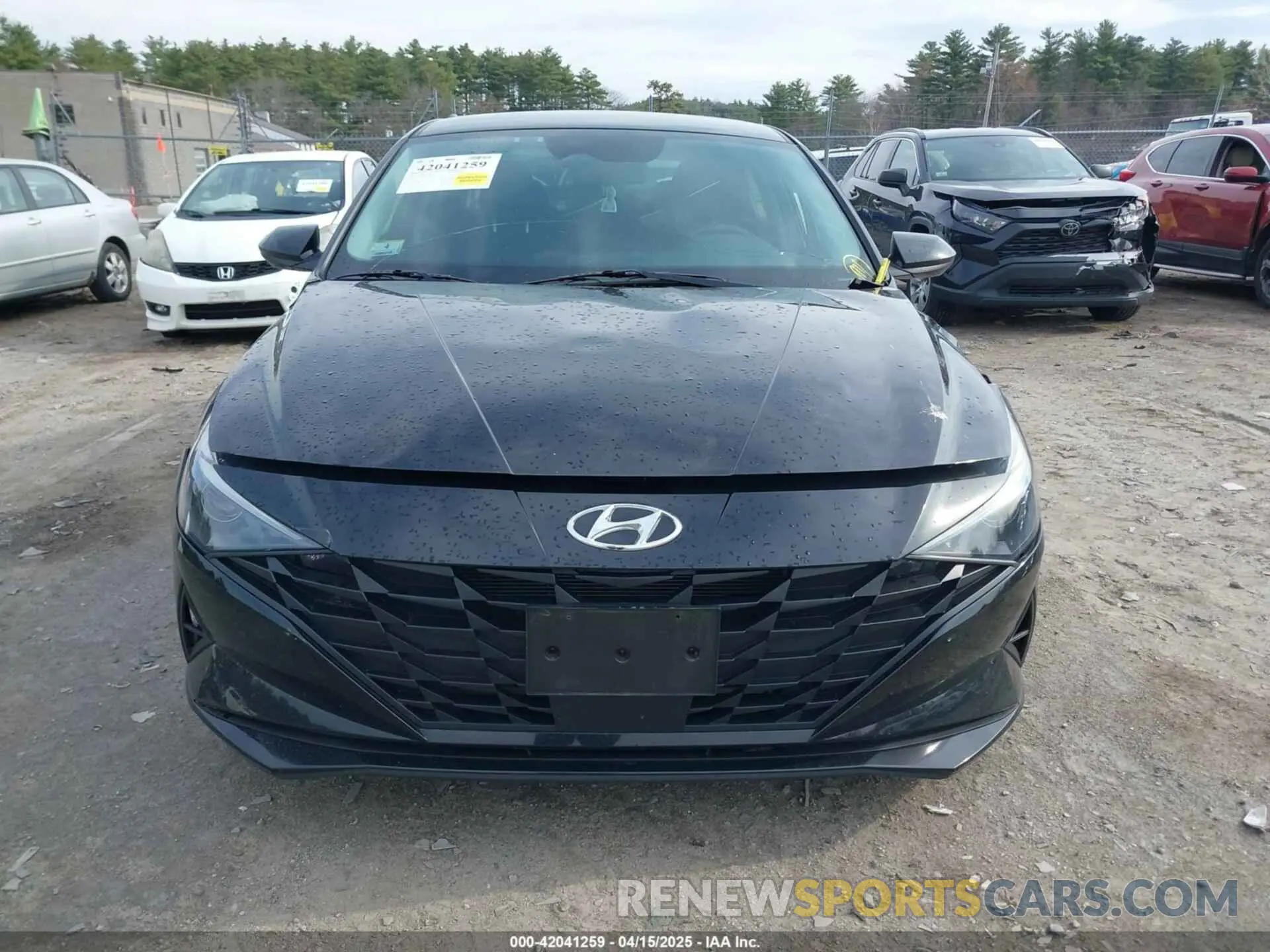 13 Photograph of a damaged car KMHLS4AG8NU340311 HYUNDAI ELANTRA 2022