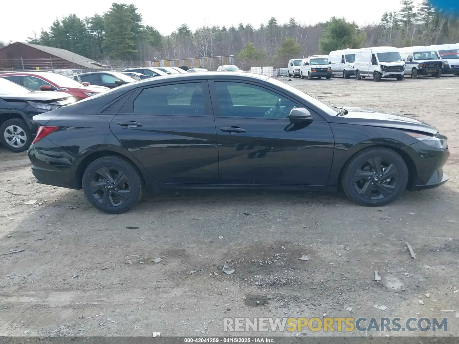 14 Photograph of a damaged car KMHLS4AG8NU340311 HYUNDAI ELANTRA 2022