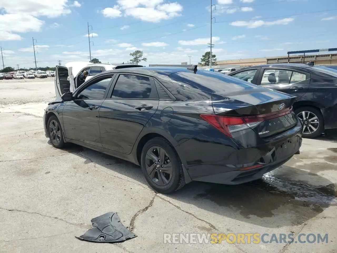 2 Photograph of a damaged car KMHLS4AG9NU217309 HYUNDAI ELANTRA 2022
