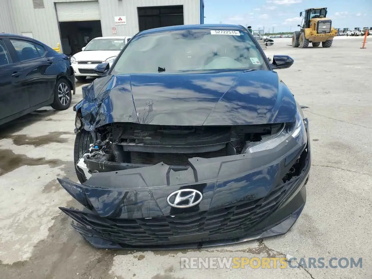 5 Photograph of a damaged car KMHLS4AG9NU217309 HYUNDAI ELANTRA 2022