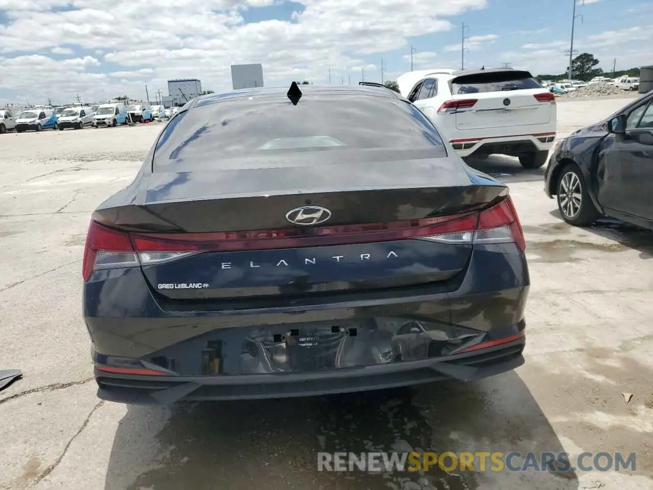 6 Photograph of a damaged car KMHLS4AG9NU217309 HYUNDAI ELANTRA 2022