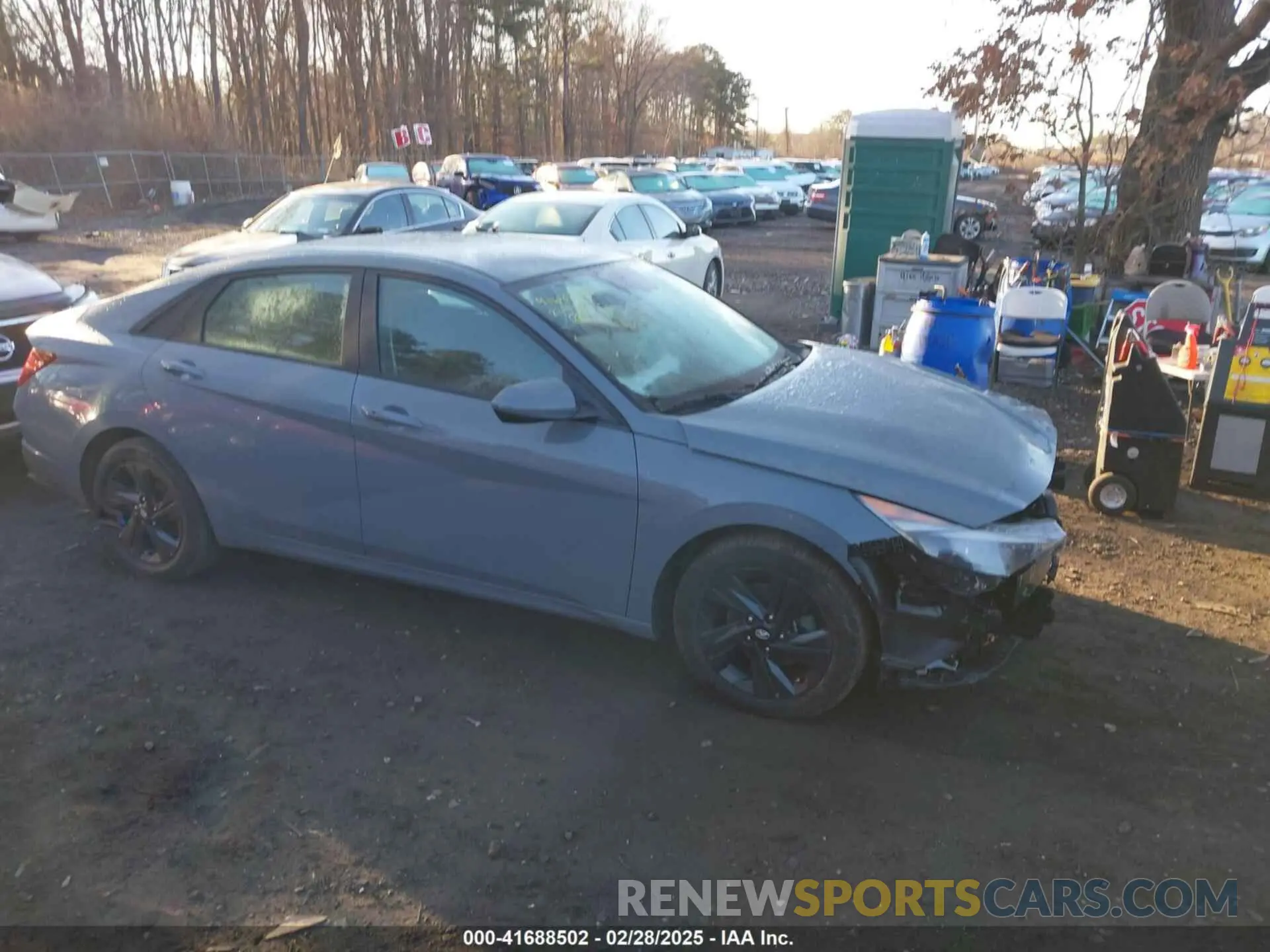 13 Photograph of a damaged car KMHLS4AG9NU288770 HYUNDAI ELANTRA 2022