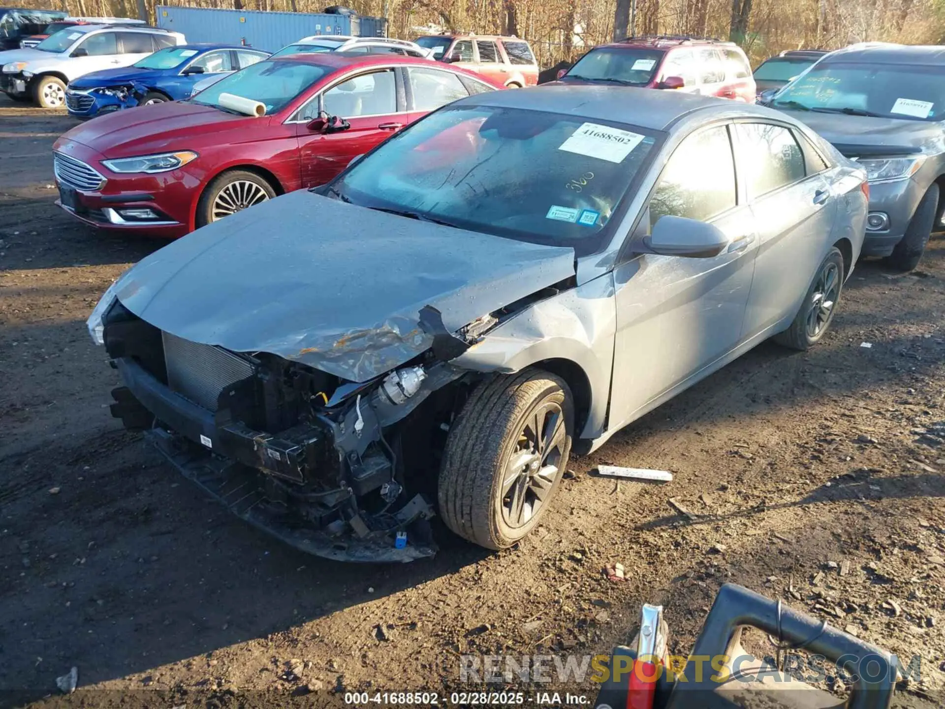 6 Photograph of a damaged car KMHLS4AG9NU288770 HYUNDAI ELANTRA 2022